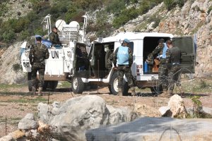 Cascos azules en Líbano en 2016