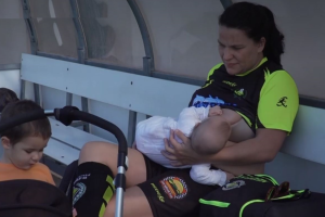 Fotograma del reportaje emitido por Jugones sobre la almeriense Ruth Ruano