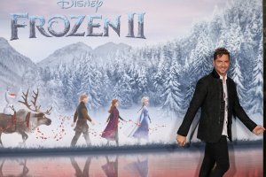 David Bisbal posa frente al photocall de la película, este lunes.