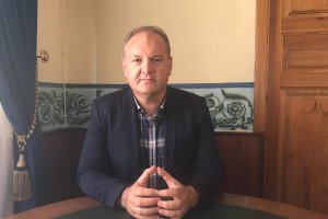 El alcalde de Cuevas, Antonio Fernández Liria.