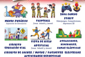 Algunas de las actividades que ofrecerá el salón infantil.