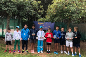 El cuadro de los campeones en El Ejido.