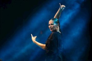 La bailaora Sara Baras durante una actuación