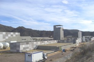 La desaladora de Villaricos quedó inutilizada con el temporal de 2012,