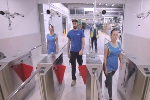 Tecnología de reconocimiento biométrico en Mabe.