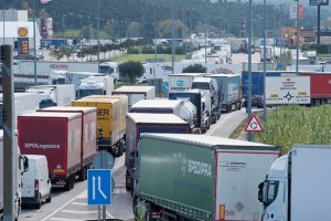 Esta semana se han producido cortes en la frontera entre España y Francia.