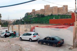 El barrio popularmente conocido como ‘la Joya’ se extiende al norte de la Chanca.