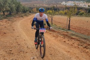 Un participante en acción.