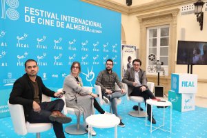 Encuentro con los medios celebrado esta mañana.