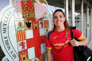 Carmen Martin en el Palacio Mediterráneo.