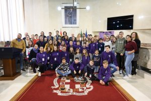 El manifiesto se leyó en el Salón de Plenos.