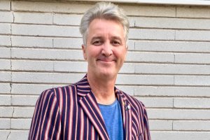 Clayton, londinense afincado en El Pilar (Lubrín). Foto de f.Rios