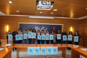 Presentación del evento en la sala de juntas del Ayuntamiento de El Ejido.