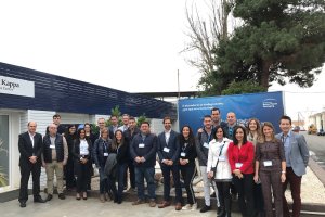 Foto de familia en el evento.