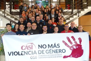 Todo el equipo se ha sumado a la iniciativa.