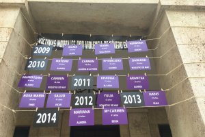 Nombres de parte de las víctimas almerienses.