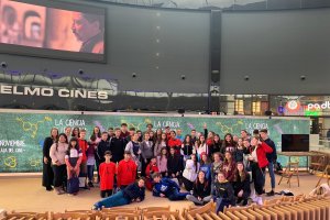 Foto familia de los alumnos del IES Mar Mediterráneo