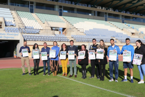 Puesta de largo con el alcalde de El Ejido en Santo Domingo.