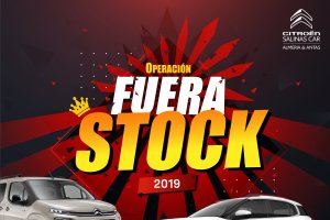 Cartel anunciador del evento ‘Fuera Stock’.