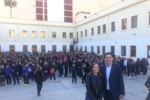Acto en La Salle Virgen del Mar.