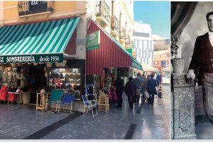 El bazar Martínez en la Circunvalación del Mercado. Antonio Martínez fundador del establecimiento