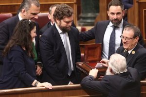 Diputados de VOX en el Congreso. Eduardo Parra- Europa Press