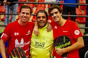 Paquito Navarro, Marcelo Fernández y Juan Lebrón forman el tridente número 1 del mundo.