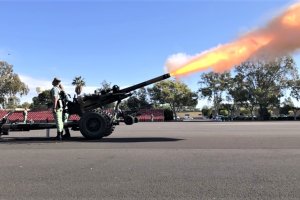 Cañones de Artillería este miércoles en Viator