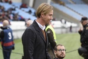 El entrenador del Almería.