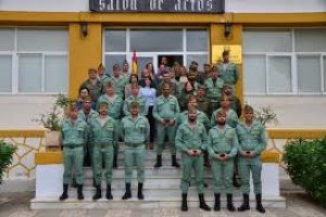 Diputación y La Legión estrechan su alianza en la prevención de adicciones