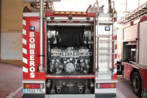 Imagen de archivo de un camión de bomberos.