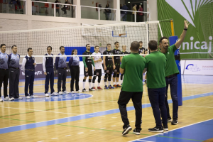 Manolo Berenguel en la presentación de los equipos.