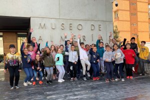 Visita Didáctica en el Museo de Almería de alumnos y alumnas de Ceip Santa Isabel de  Almería.