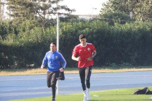 Darwin Núñez, este jueves.