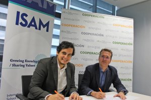 Diego Clemente, director General del PITA y Luis Flores, director de Operaciones de ISAM.