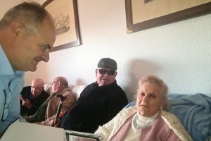 Encarnación Escobar Fernández, de 101 años de edad.