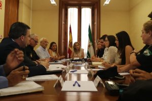 Reunión del pasado mes de julio.