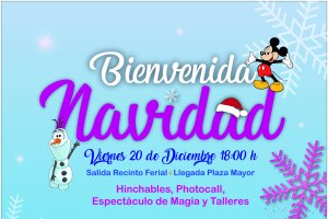 El programa navideño arrancará en Huércal-Overa con el desfile Bienvenida Navidad