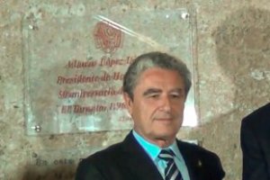 Rafael Morales, presidente de la peña \'El Taranto\'