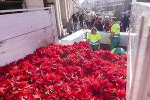 Tradicional reparto de pascueros.