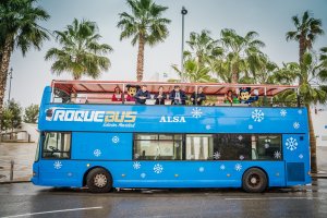El ‘roquebus’ estará en la calle hasta el 5 de enero.