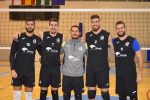 Fran Iribarne, Jorge Almansa, Álex Fernández, Guilherme Hage y Mario Ferrera.