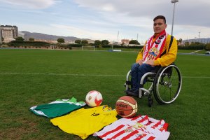 Esteban Rincón y una historia de deporte en el Almería.
