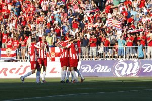 El último Almería que ascendió a Primera en verano de 2013.