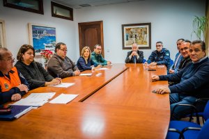 Reunión de coordinación del dispositivo de seguridad.