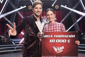 Imagen de Atresmedia de David Bisbal e Irene Gil.