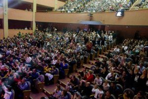 Imagen de archivo de público en el Auditorio Maestro Padilla de la capital.