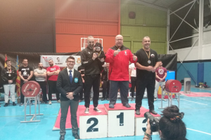 Vicente proclamado campeón de España.