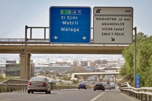 Carretera de titularidad estatal en la provincia de Almería.
