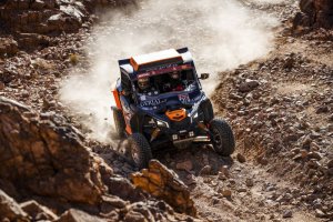 Hinojo durante la dura etapa de hoy